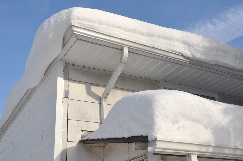 snow and ice damages gutters and roofs North Shore Home Works services Chicago, Northbrook, Highland Park, Lake Forest, Lake Bluff, Glenview, Kenilworth, Wilmette, Winnetka, and surrounding IL areas